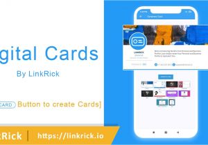 What is A Digital Business Card Download Linkrick App to Create Digital Cards for You Your