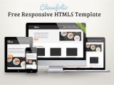 What is A Responsive Template Cleanfolio Free Responsive HTML5 Template