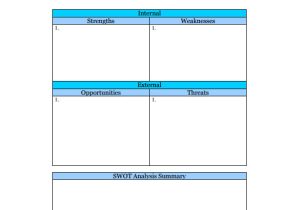 What is A Swot Analysis Template Swot Analysis Template 47 Free Word Excel Pdf Ppt