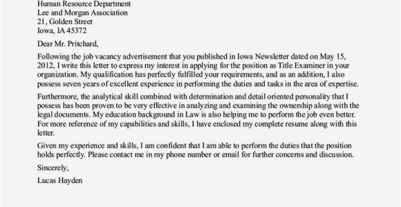 What is Cover Letter Title Cover Letter Title Examples Resume Template Cover Letter