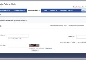 What is Eid and Vid In Aadhar Card Aadhaar Virtual Id Vid Get Your Vid In 3 Simple Steps