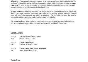 What is Mean by Cover Letter Cover Letter Definition Gplusnick