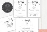 What is Rsvp Card Wedding Wedding Rsvp Templates Rsvp Postcard Calligraphy Rsvp