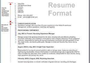 What is the Best Template for A Resume Download Resume format Write the Best Resume