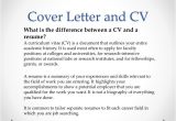 What is the Difference Between Cv and Cover Letter Vari Job Hunting 101 for Postdoctoral Fellows