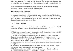 What Makes A Good Cover Letter for A Job How to Write A Good Cover Letter Letters Free Sample