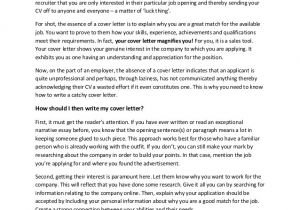 What Needs to Be On A Cover Letter How to Write A Catchy Cover Letter Template Included