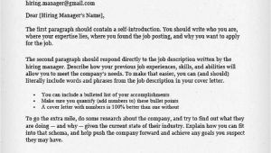 What Should Be Written In A Cover Letter How to Write A Cover Letter Guide with Sample How Can Done