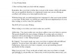 What Should Be Written In A Cover Letter Write A Good Cover Letter the Letter Sample