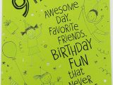 What Should I Write In A Happy Birthday Card Happy 9th Birthday Greeting Card Enjoy the Fun and Have A