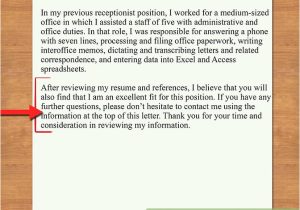What Should I Write In Cover Letter for A Job How to Write A Cover Letter for A Receptionist Job 12 Steps