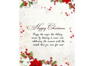 What Should I Write On Christmas Card Happy Christmas Greeting Card