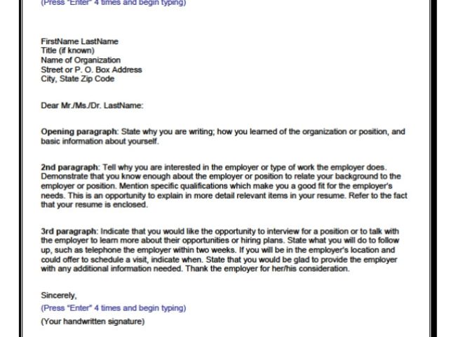 What Size Font Should A Cover Letter Be Cover Letter Samples   What Size Font Should A Cover Letter Be Cover Letter Samples Of What Size Font Should A Cover Letter Be 640x480 