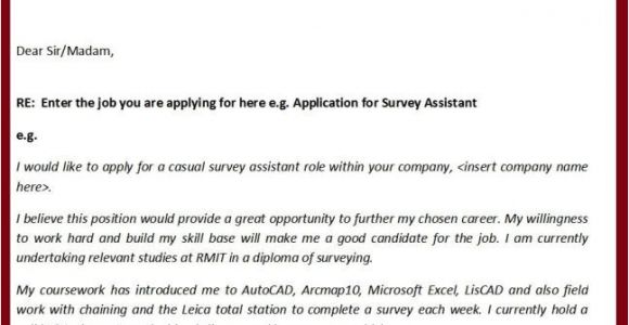What to Put In A Cover Letter for A Job How to Write A Job Application Cover Letter
