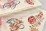 What to Put On Valentines Flower Card Using the Stamparatus with the forever Lovely Stamps and