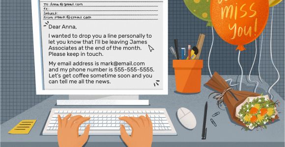What to Say In A Farewell Card to Your Boss Goodbye Letter Examples when Leaving A Job
