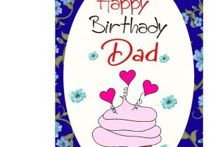 What to Say In A Happy Birthday Card Happy Birthday Dad Greeting Card Buy Online at Best Price