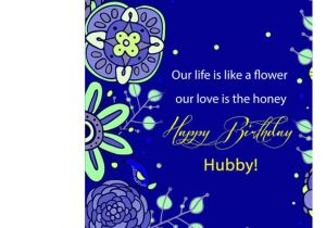 What to Say In A Happy Birthday Card Happy Birthday Hubby Greeting Card