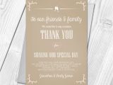 What to Say In A Thank You Card Wedding Premium Personalised Wedding Thank You Cards Wedding Guest