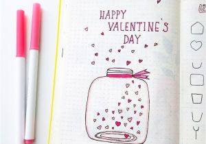 What to Say In A Valentine S Day Card Happy Valentine S Day D with Images Bullet Journal