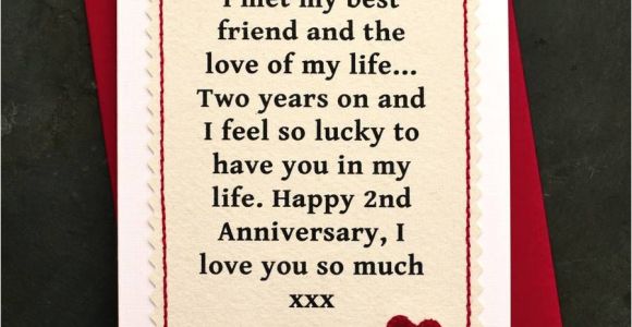 What to Say In An Anniversary Card when We Met Personalised Anniversary Card with Images
