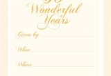 What to Write In A 50th Anniversary Card 32 Excellent Image Of 50 Wedding Anniversary Invitations