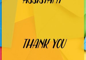 What to Write In A Administrative Professional Thank You Card Example Thank You Notes for An Administrative assistant