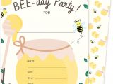 What to Write In A Birthday Card Invitation Bumble Bee 2 Happy Birthday Invitations Invite Cards 25 Count with Envelopes and Seal Stickers Vinyl Boys Girls Kids Party 25ct