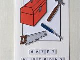 What to Write In A Blank Card Handmade 3d tool Kit Birthday Card In 2020 Birthday Cards