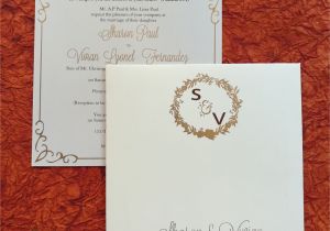 What to Write In A Card Wedding south Indian Traditional Wedding Card which Conveys Modern