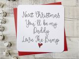What to Write In A Christmas Card for Teacher Next Christmas You Ll Be My Daddy Script Card
