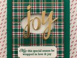 What to Write In A Christmas Card Uk Wrapped In Plaid Christmas Joy Joy Christmas Card Company