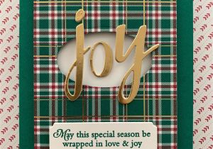 What to Write In A Christmas Card Uk Wrapped In Plaid Christmas Joy Joy Christmas Card Company