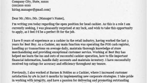 What to Write In A Cover Letter for Retail Retail Cover Letter Samples Resume Genius