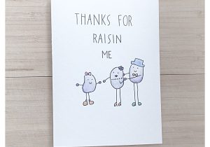 What to Write In A Farewell Card Funny Raisin Card Mother S Day Card Father S Day Card Funny