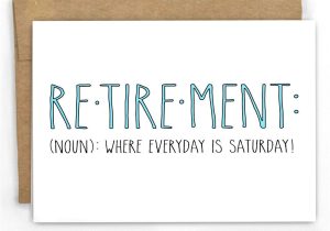 What to Write In A Farewell Card Funny Retirement Card the Real Meaning Of Retirement Blank