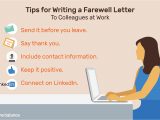 What to Write In A Farewell Card to A Work Colleague Farewell Letter Saying Goodbye to Colleagues