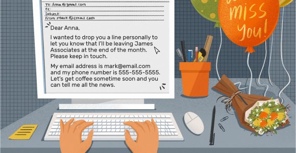 What to Write In A Farewell Card to Your Co Worker Goodbye Letter Examples when Leaving A Job