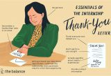 What to Write In A Thank You Card when Leaving A Job Sample Thank You Letter for An Internship