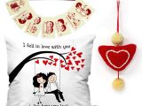 What to Write In A Valentine S Day Card for Your Girlfriend Buy Indigifts Valentines Day Love Quote Romantic Couple On A