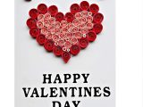 What to Write In A Valentine S Day Card for Your Girlfriend Handmade Quilling Card for Valentines Day for Husband Wife