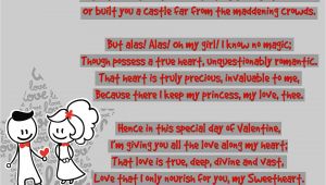 What to Write In A Valentine S Day Card for Your Girlfriend Happy Valentines Day Poems for Her for Your Girlfriend or