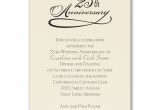 What to Write In An Anniversary Card 25 Years Celebration Invitation Ecru Wedding Renewal