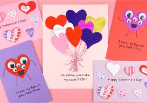 What to Write In Child S Valentine Card 6 Easy Ways to Make A Heart Valentine Card for Kids Fun365