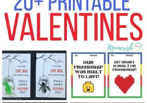 What to Write In Child S Valentine Card Free Printables Valentine S Day Cards with Images