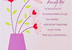 What to Write In Daughter S Valentine Card Amazon Com Happy Valentine S Day Greeting Card to Daughter
