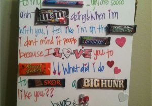 What to Write In Fiance Valentine Card My Candy Bar Poster for My Hunny for Valentine S Day