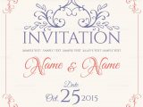 What to Write In Invitation Card Invitation Card Design Vector Illustration Stock