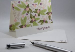 What to Write On A Card Flowers Printed Vellum Card Ideas Simple Birthday Cards Prints