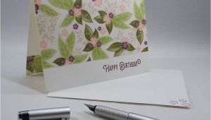 What to Write On A Flower Card Printed Vellum Card Ideas Simple Birthday Cards Prints